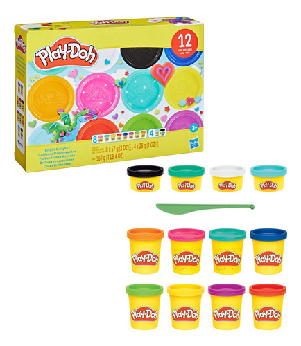 Play-doh Brillantes Creaciones MĂșlticolor