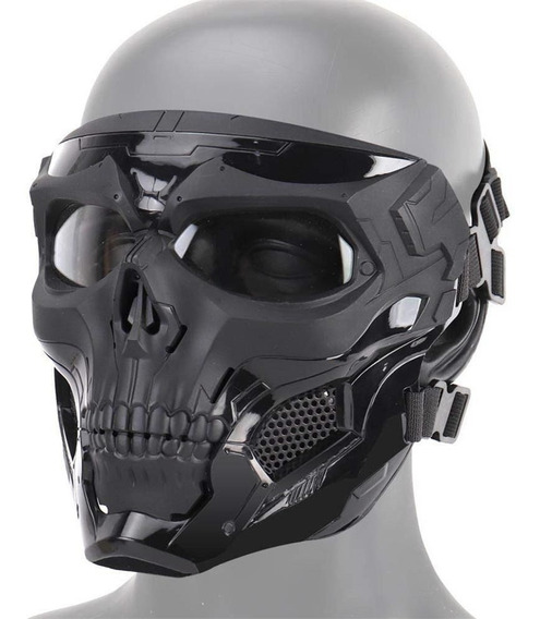 Paintball airsoft Tactical máscara protección máscara Mask gotcha calavera cráneo Alien 