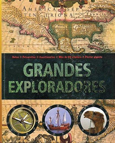 Grandes Exploradores, De Adams, Simon. Editorial Parragon, Tapa Tapa Blanda En Español