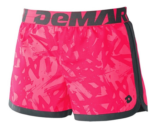 Short Entrenamiento Demarini W Yard Camu Rosa Dama