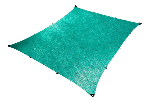 Malla Sombra Raschel 90% Verde 5x3 Mts+ 4x3 Mts +2 Kg Lazo 