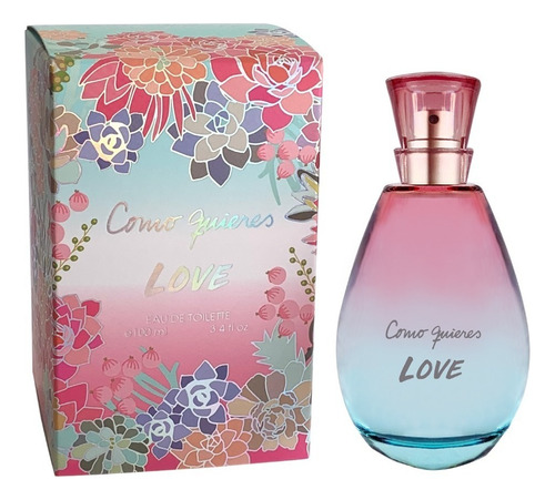 Perfume Mujer Como Quieres Love Edt 100 Ml