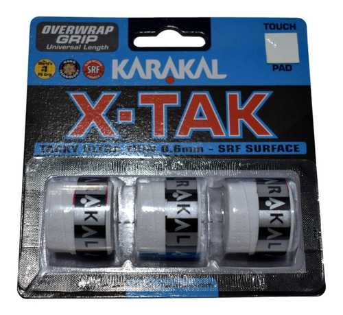 Overgrips Karakal X-tak Blancos
