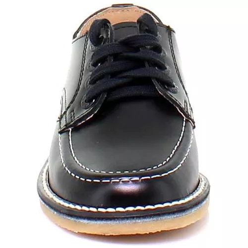 Zapato Escolar Elefante para niño de piel negro modelo 7001-41 Talla ( –  Zapatos Escolares