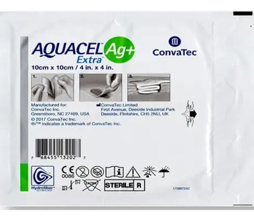 Aquacel Ag+ Extra De 10x10cm