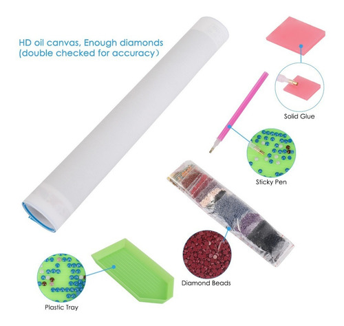 Kit Bricolaje Para Hacer Cuadro De Vidriantes 5d Van Gogh