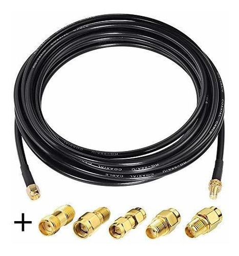 Superbat Sma Macho A Sma Hembra Rf Coaxial Coax Cable 16.4ft