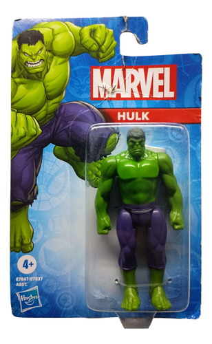 Marvel Hulk Figura Basica 10 Cm Hasbro (Usado)