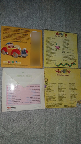Cd Noddy Wee Sing Lote 4cd's Bebes Infantil (Usado)
