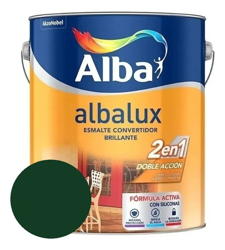 Albalux 2 En 1 Verde Noche G2 X 10 Lt Solo Envio