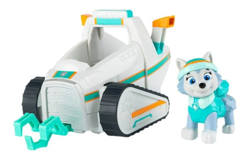 Boneco E Veículo Everest Snow Plow Patrulha Canina