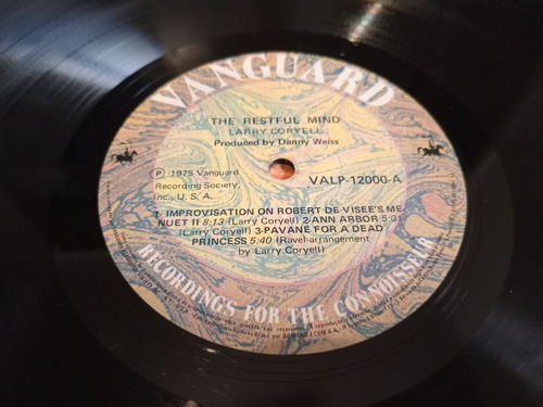Lp Larry Coryell - The Restful Mind - Ralph Towner (Usado)
