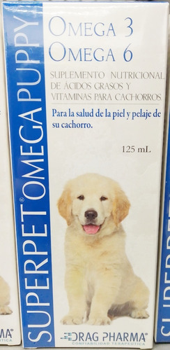 Suplemento Cachorro 125ml Omega 3 Omega 6