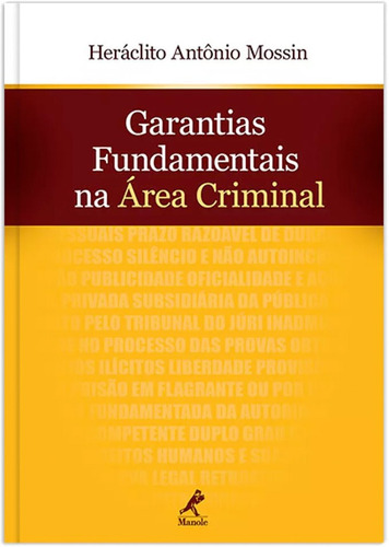 Garantias Fundamentais Na Área Criminal