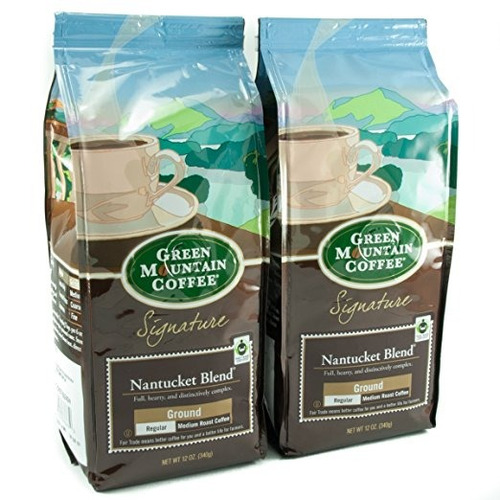 Green Mountain Coffee Firma Nantucket Blend Planta 12 Oz (pa