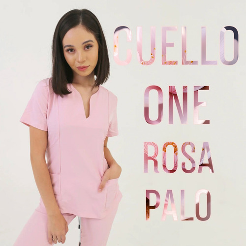 Uniforme Quirúrgico Cuello One Celen Life Rosa Lisa Ch