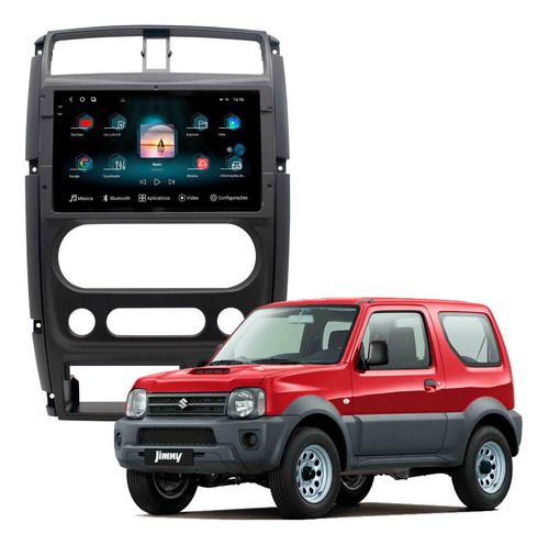 Multimidia Aikon Fóton G3 Jimny 09 A 22 8+256gb Octa 2k 9p
