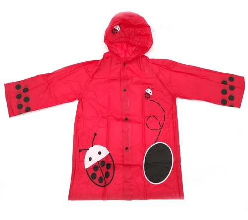 Capa Pilot De Lluvia Infantil Abeja Niños Pvc Impermeable