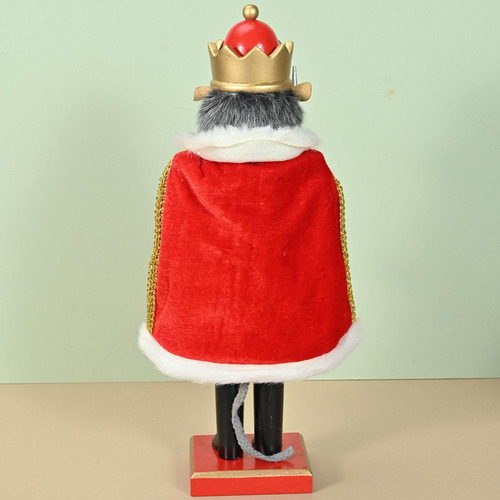 Adorno De Mesa Con Forma De Rey Ratón Y Cascanueces Para