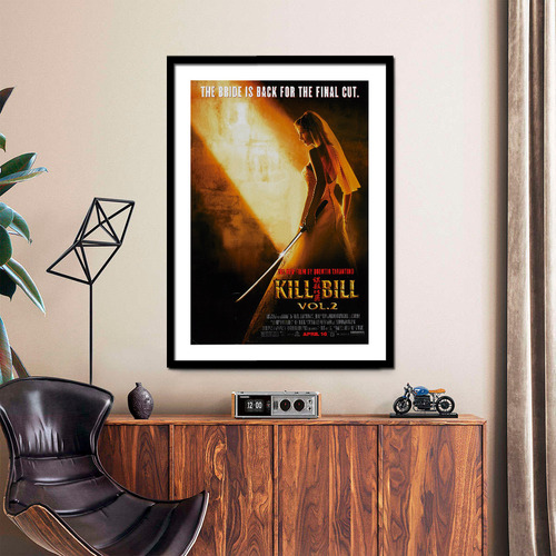 Cuadro Kill Bill Vol 2 Tarantino Peliculas Posters Cine