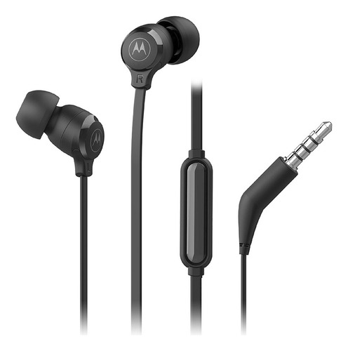 Fone de ouvido p2 in-ear Motorola SH38 preto