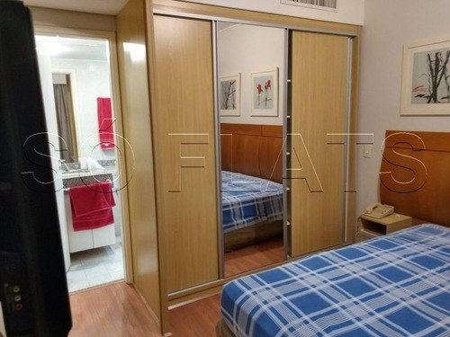 Imagem 4 de 15 de Flat Lindo Em Moema, Conheça E Alugue Hoje Já. Slaviero Moema. - Sf31642