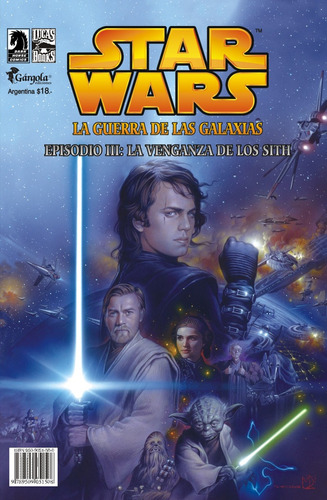Star Wars Episodio Iii, De George Lucas., Vol. Único. Editorial Gargola Ediciones, Tapa Blanda En Español