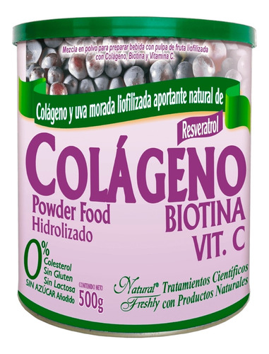 Colágeno Biotina - Freshly 500g