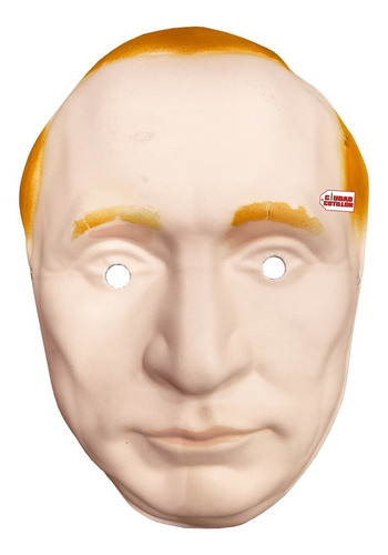 Máscara Presidente Putín Disfraz Halloween - Ciudad Cotillón