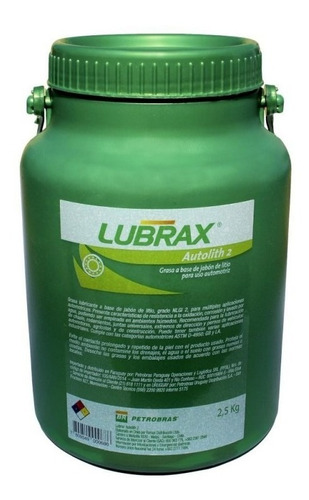 Grasa Multiproposito Lubrax Autolith-2 2,5kg.