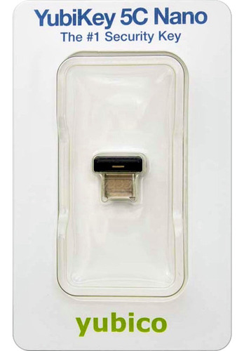 Imagen 5 de 5 de Yubikey 5c Nano Usb Tipo C Llave Seguridad Fido2 U2f!