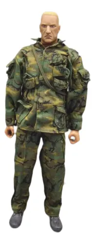 Figura De Acción Masculina A Escala 1/6 De 30 Cm, Americano