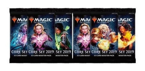 Mtg 6  Paquetes Magic The Gathering Core Set 2019