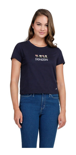 Playera Denizen® Crop T Shirt 21535-0026 Mujer