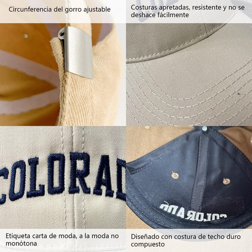 2 Piezas Gorras De Béisbol, Sombrero Sol Informal Ajustables