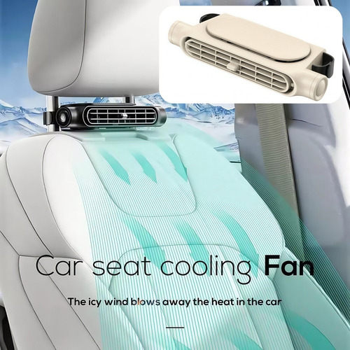 Ventilador Portatil Miniventilador Recargable Para Asiento