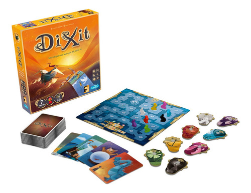 Jogo Dixit Base Boardgame Galápagos Jogos Português Libellud (Usado)