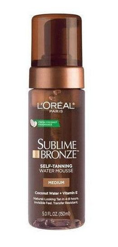 L'oreal Sublime Bronze Hydrating Self-tanning Mousse