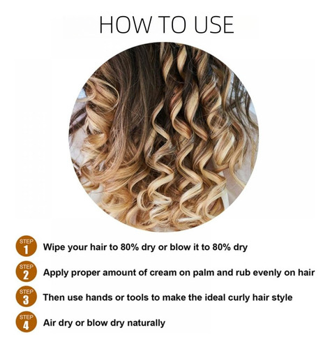 Crema Definitora De Rizos Hairhalo, Crema Definidora Halo Cu