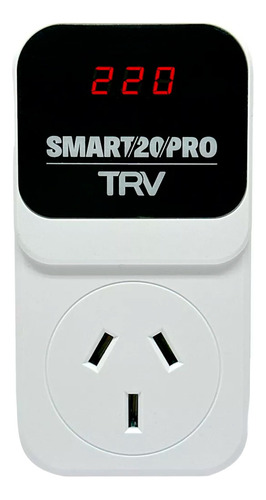 Protector De Tensión TRV Electronics 20amp Aire Acondicionado Freezer SMART20 Blanco