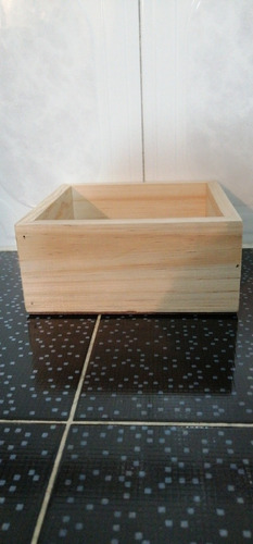 Caja En Madera 20x20 