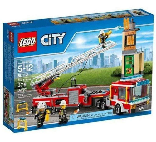 Juego De Bomberos De Lego City 60112