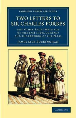 Libro Two Letters To Sir Charles Forbes : And Other Short...