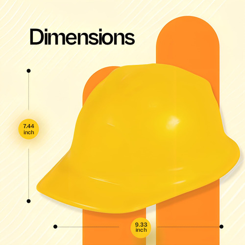 Gorros De Fiesta Para Construcción, Divertidos Sombreros De