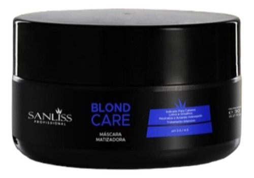 Sanliss Blond Care Máscara Matizadora 300 Gr