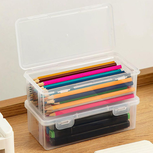 Estuche De Papelería Transparente Hard Crayon Box Waterpro