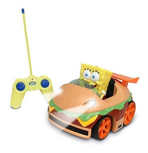 Nkok Remote Control Krabby Patty Vehicle Con Bob Esponja