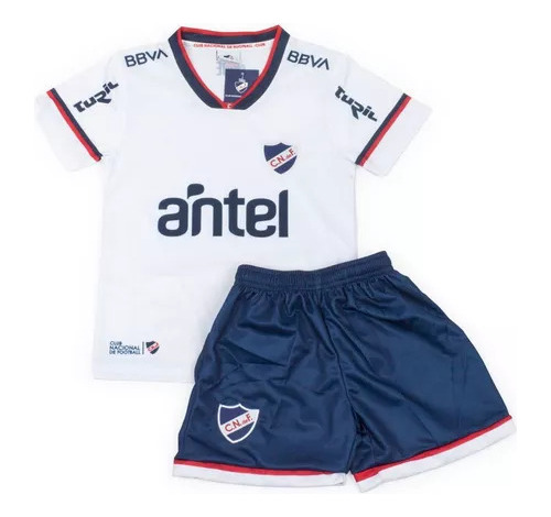 Camiseta Nacional Short Y Medias Conjunto Niño Futbol 