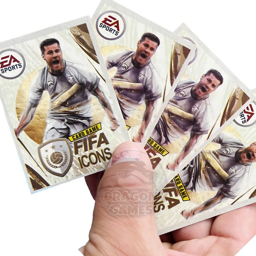 Card Fifa Ultimate Team Jogadores Icones = 200 Figurinhas