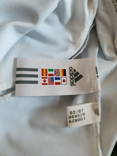 Camiseta Selección Argentina Utileria Tevez # 11 (Usado)